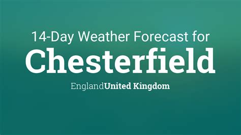 chesterfield weather report